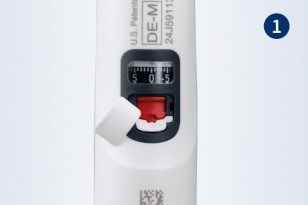 Step 1: Open cover and remove seal