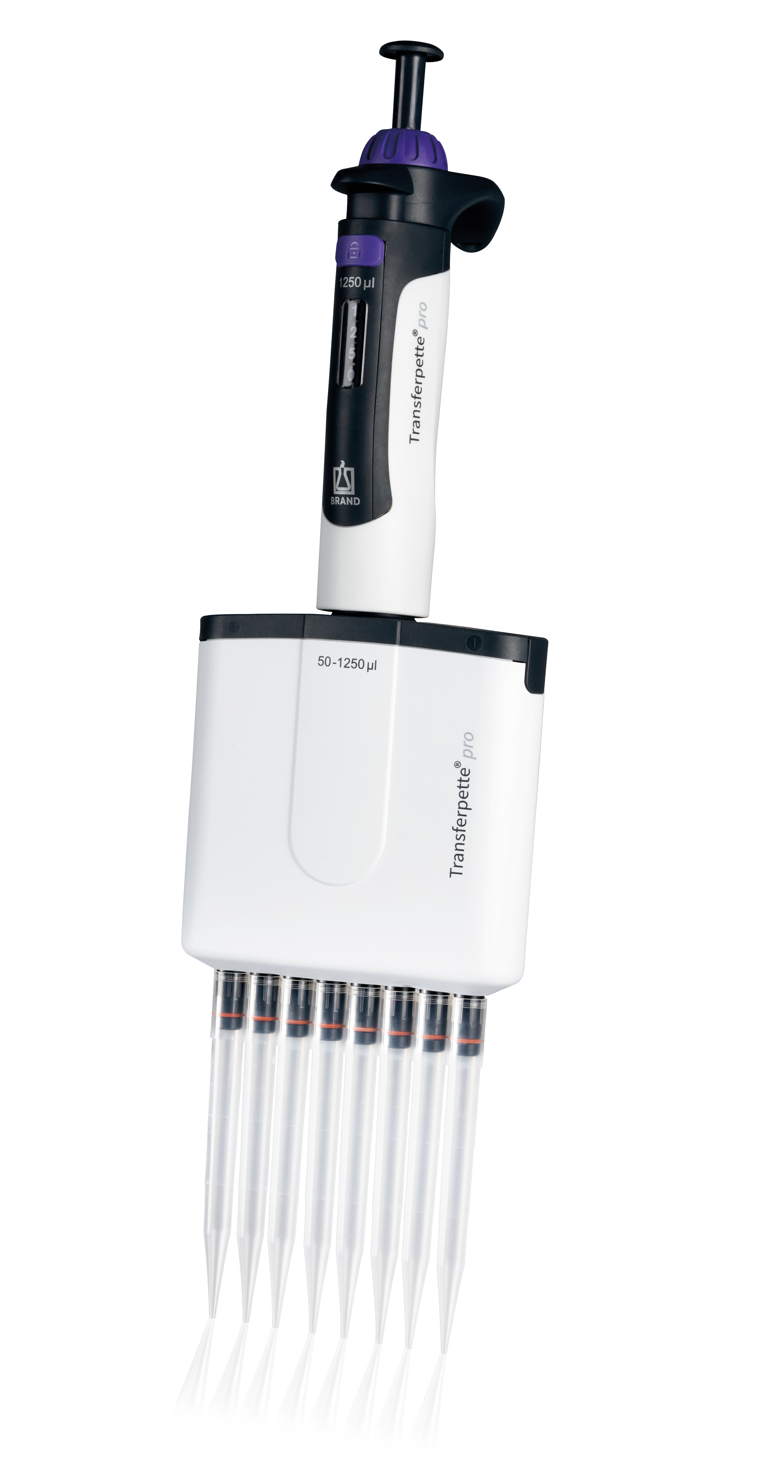 Transferpette Pro 8-Channel 50-1250 µL